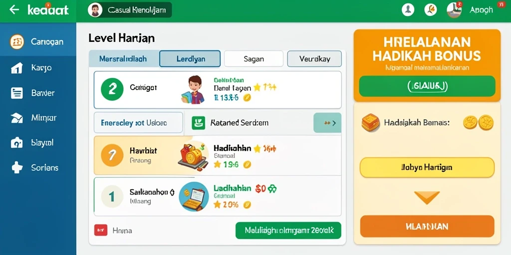 Tampilan permainan slot yang menarik.