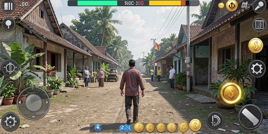 Tampilan antarmuka yang user-friendly dan menarik.