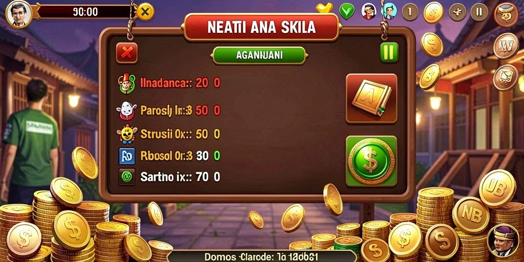 Tampilan slot yang menarik dan penuh warna.