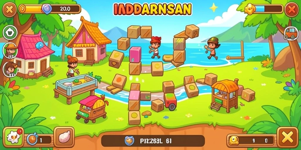Tampilan antarmuka yang menarik dan user-friendly.