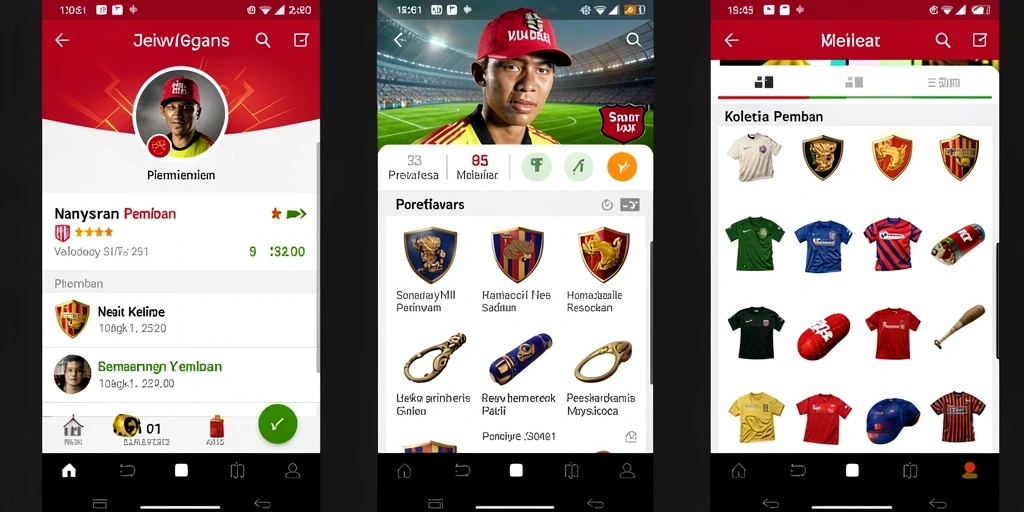 Tampilan antarmuka yang user-friendly.