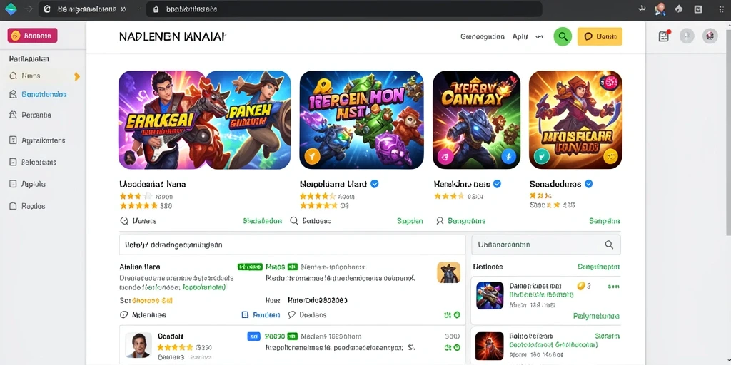 Screenshot dari karakter utama dalam permainan EMON77.