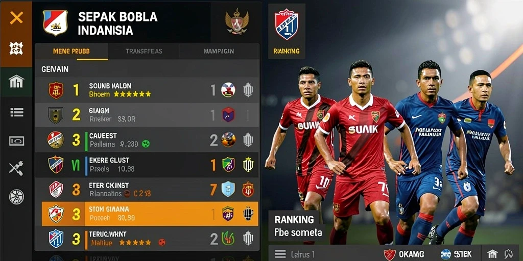 Tampilan karakter menarik dan berwarna.