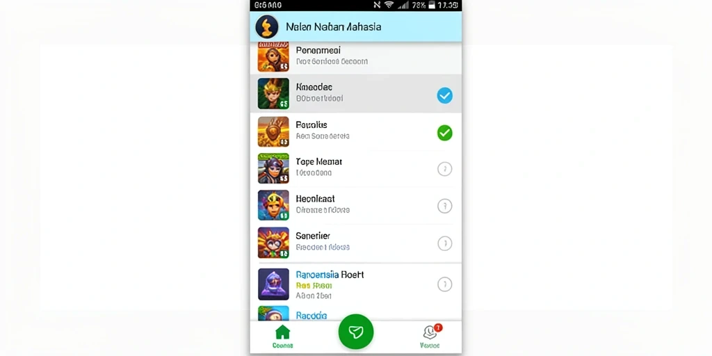 Tampilan antarmuka GEMS365 yang cerah dan menarik.