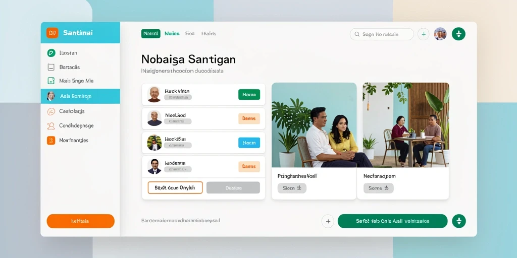 Tampilan antarmuka yang intuitif dan menarik.
