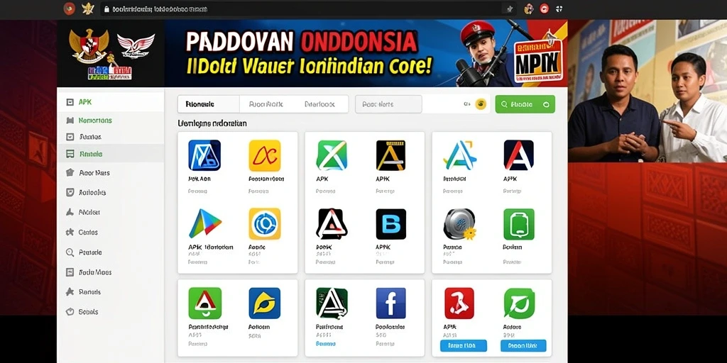 Tampilan grafis menarik dari permainan slot.