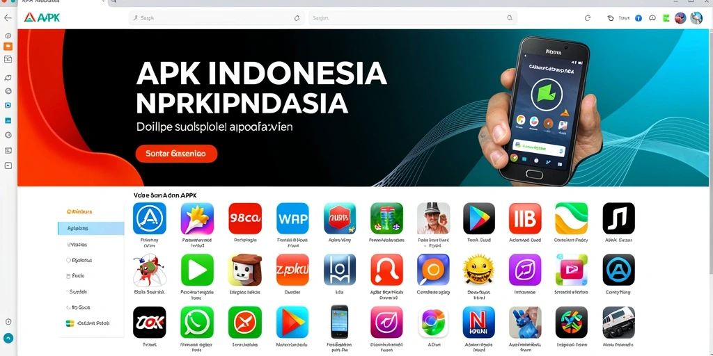 Tampilan utama yang menarik dan user-friendly.