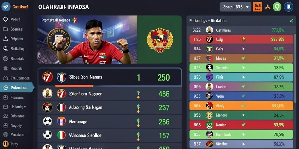Tampilan utama aplikasi MACANTOTO yang menarik.