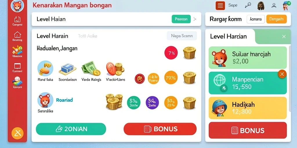 Tampilan awal yang memukau dengan karakter menawan.