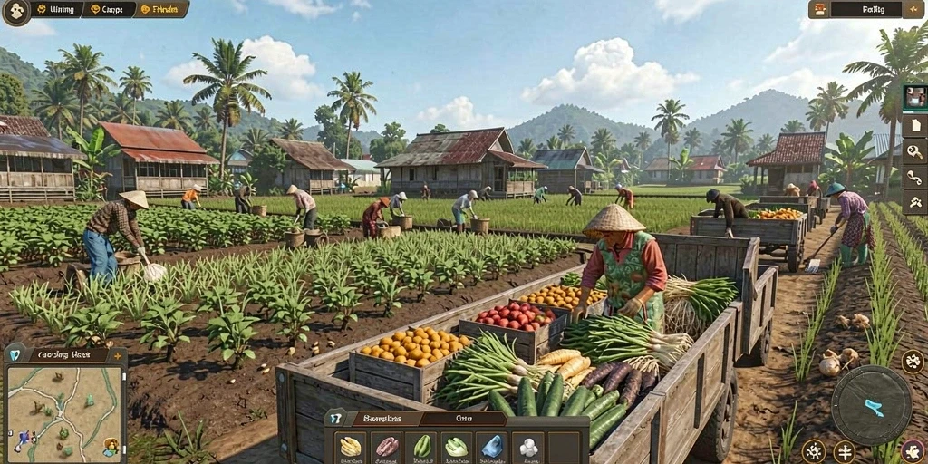 Tampilan antarmuka PAKBOSTOGEL yang ramah pengguna.