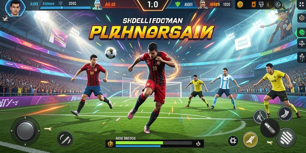 Screenshot menampilkan karakter utama dalam misi pertama.