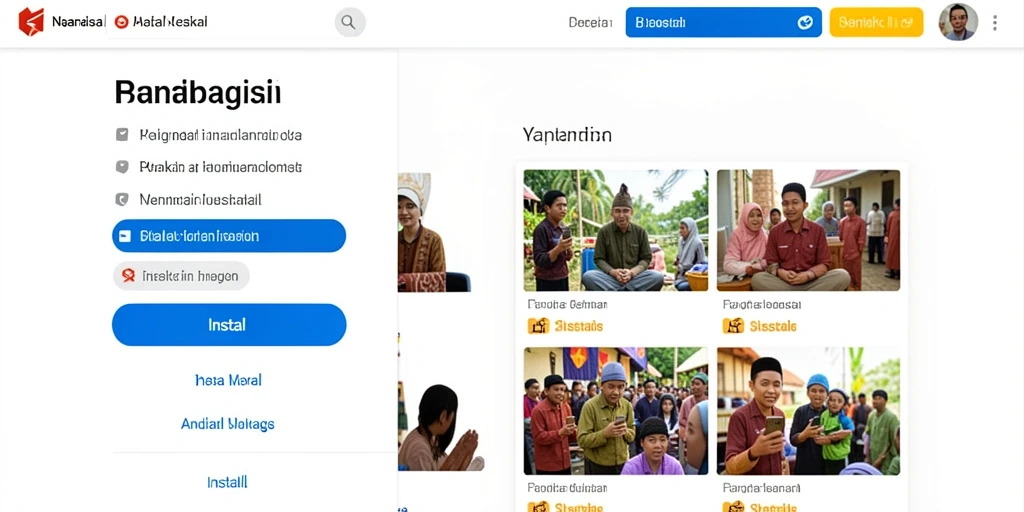 Menjelajahi galaksi yang indah.